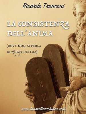 cover image of La consistenza dell'anima
